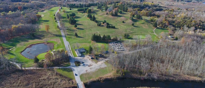 Golf Course on the West Side of the Property