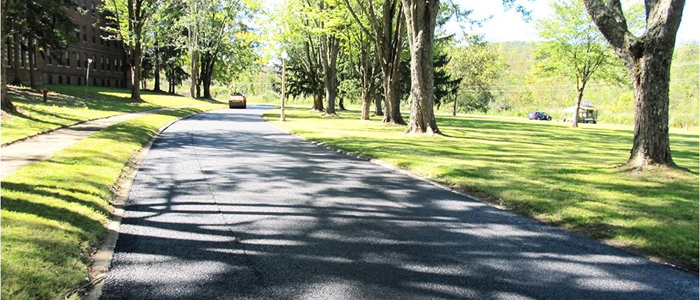 New Road in-front of Administration Building 