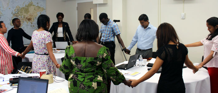 Training Session with Mrs. Paulina Kumah from Association of Evangelicals in Africa