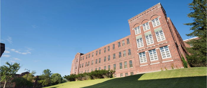 Campus After Extensive Landscape and Grounds Cleanup