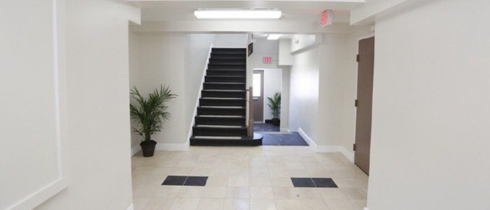 Renovated Lobby at Building 11