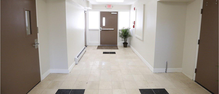 Renovated Lobby at Building 11