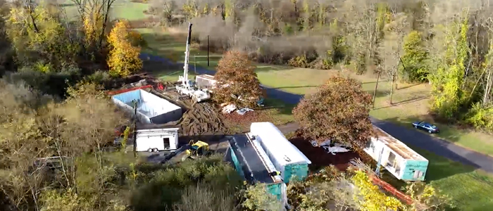 Construction of Staff Housing
