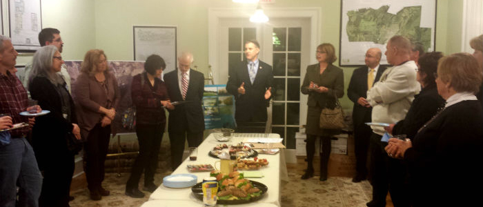 NYS Senator Terry Gipson at Harlem Valley Chamber of Commerce Meeting Hosted by Dover Greens