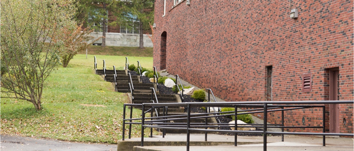 Campus After Extensive Landscape and Grounds Cleanup