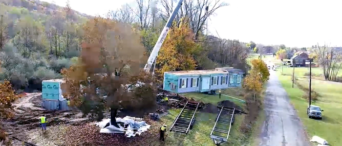 Construction of Staff Housing