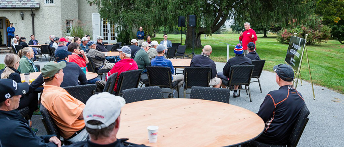 Sheriff Butch Anderson Address During the Event