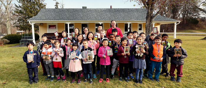Trophy Presentation for Olivet Academy Students at Golfclub with Class A PGA Golf Instructor Tim Panzenarro