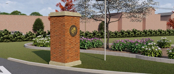 West Side Campus Signage