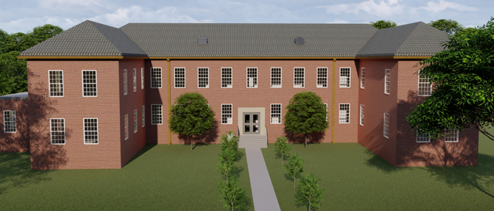 Exterior of Building #18 - Olivet Academy
