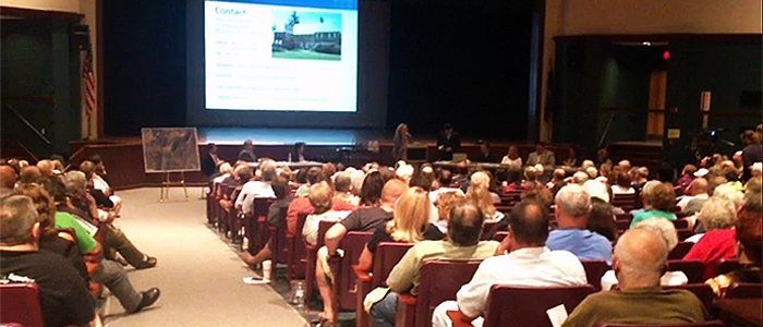 350 Local Residents Gather in Dover High School to Welcome Olivet