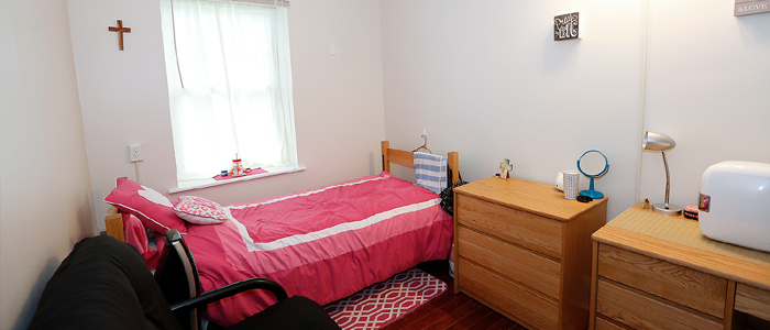Renovated Dorm Room at Building 11