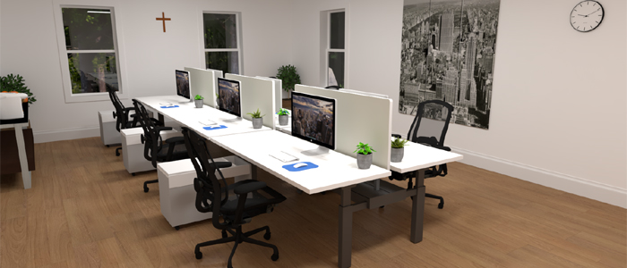 Interior of Building #46 at the East Side of the Campus