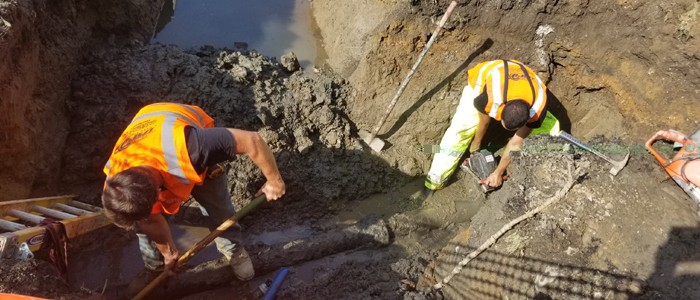 Water Main Repair and New Valve Installation