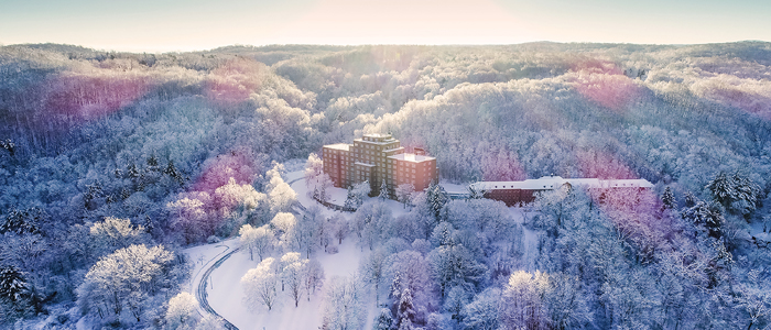 Property Aerial Photo in Winter