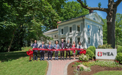 wea office ribbon cutting